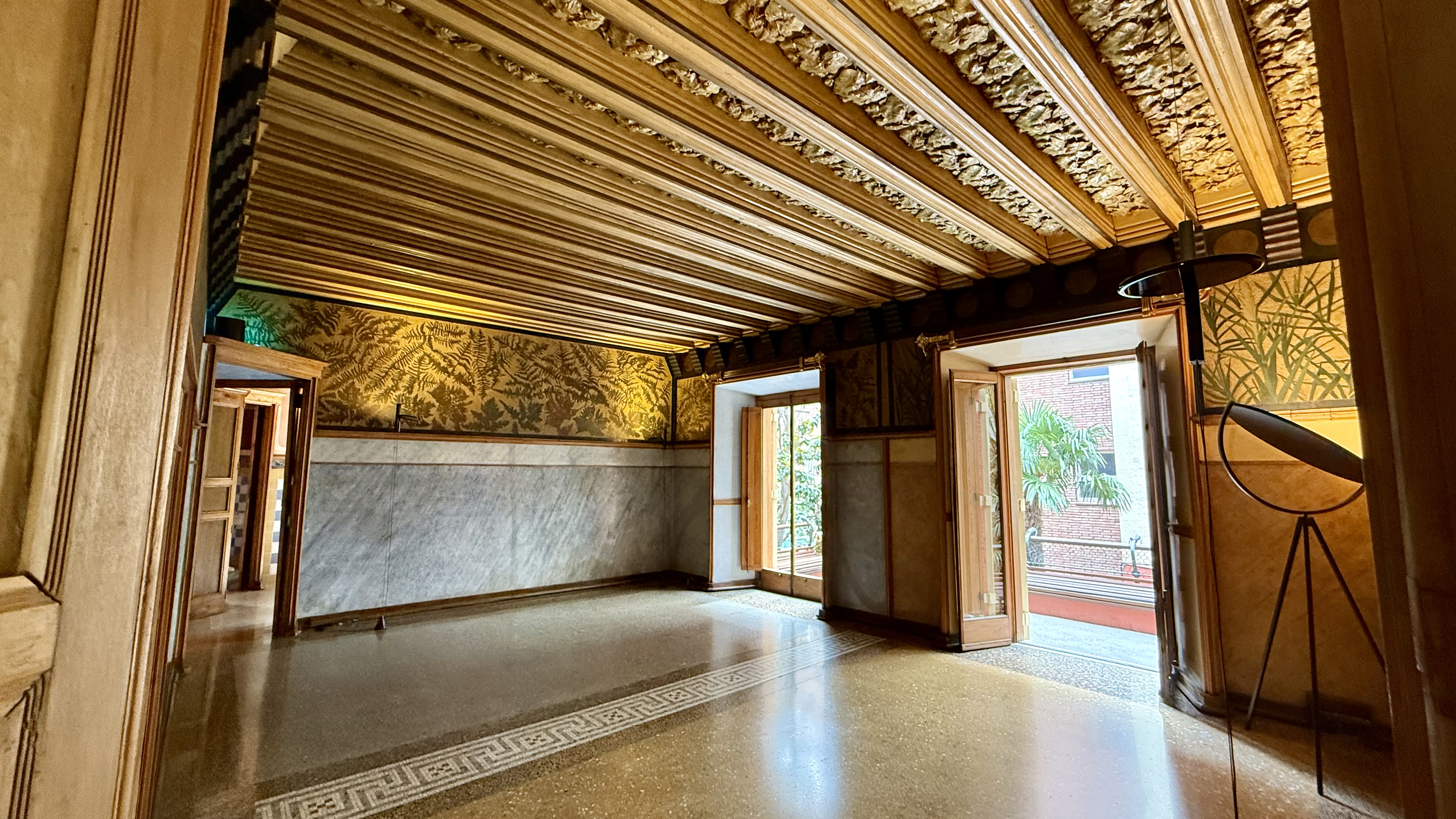 Casa Vicens Barcelona bedroom interior Gaudí
