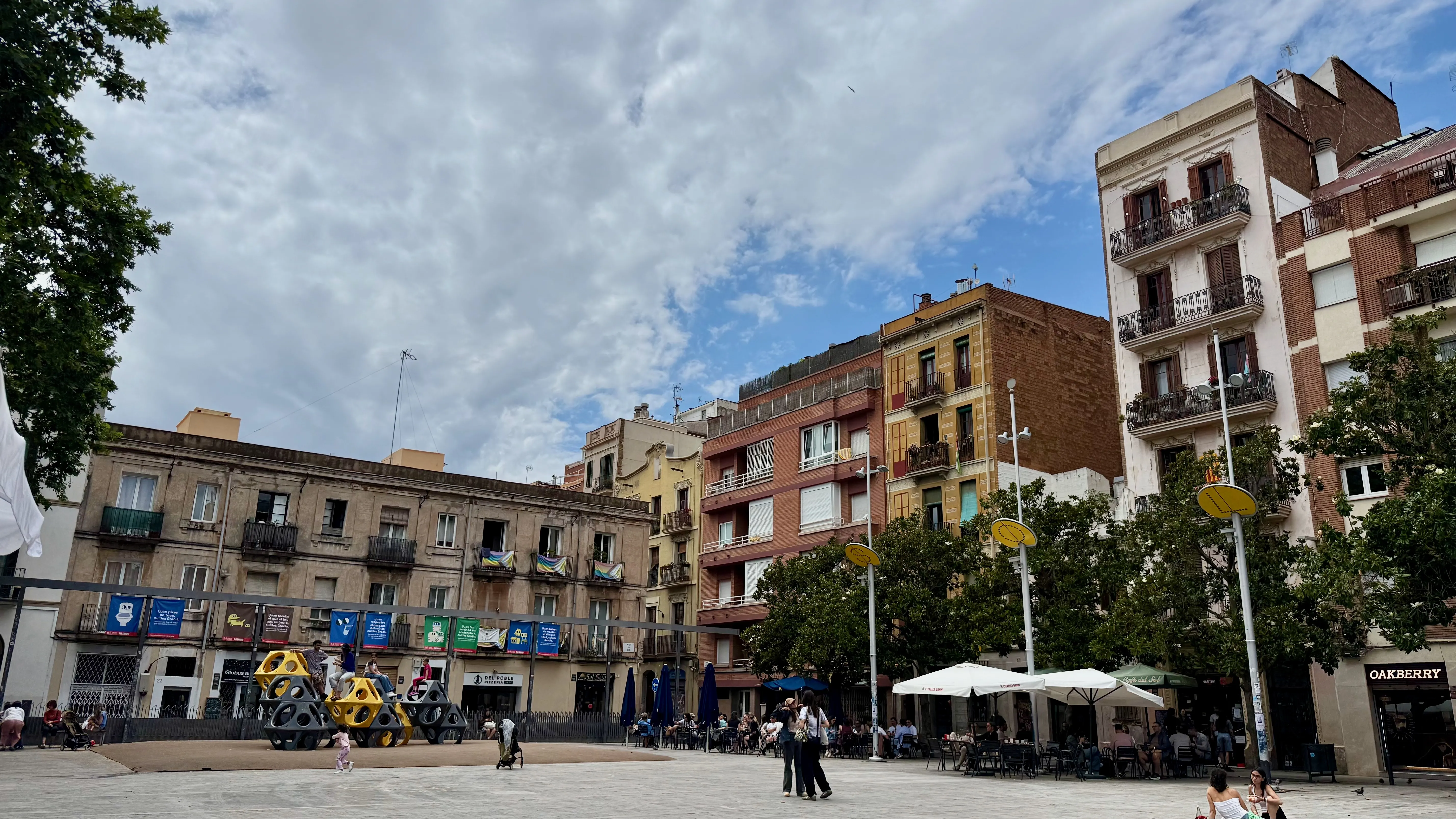 Plaça del Sol in Gràcia, Barcelona