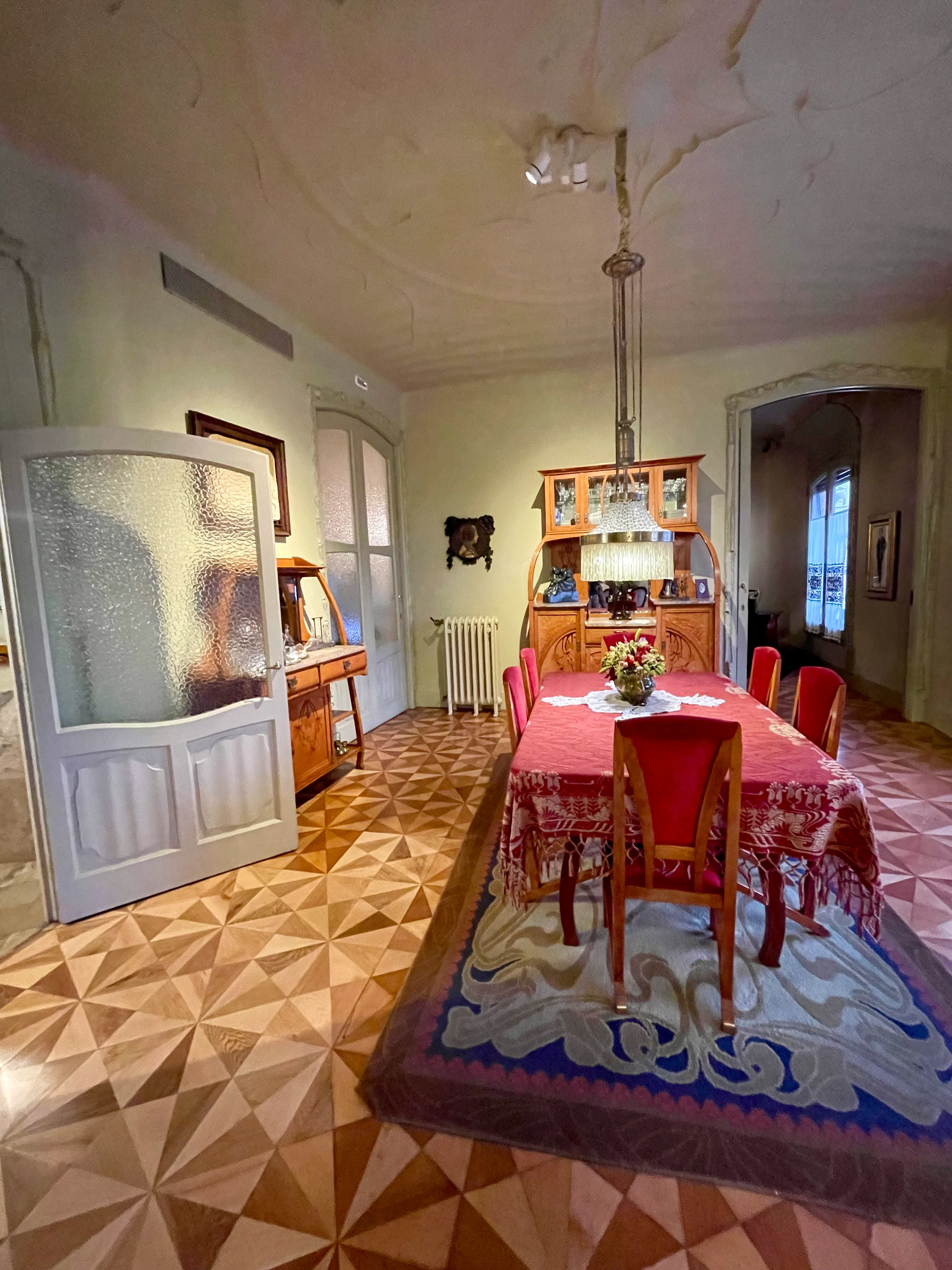 Furnished early 20th-century apartment inside La Pedrera, Barcelona