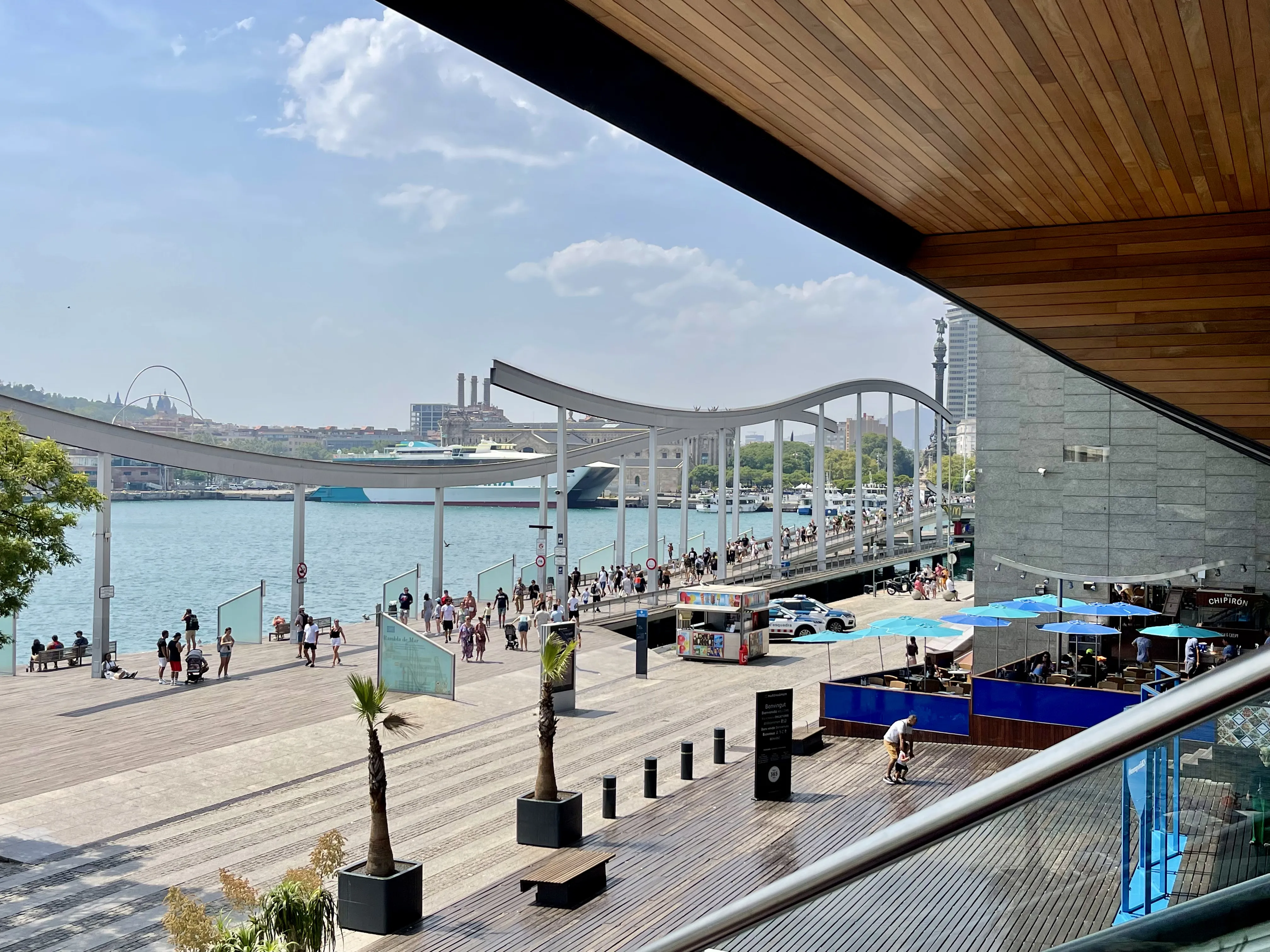 Maremàgnum shopping centre at Port Vell, Barcelona