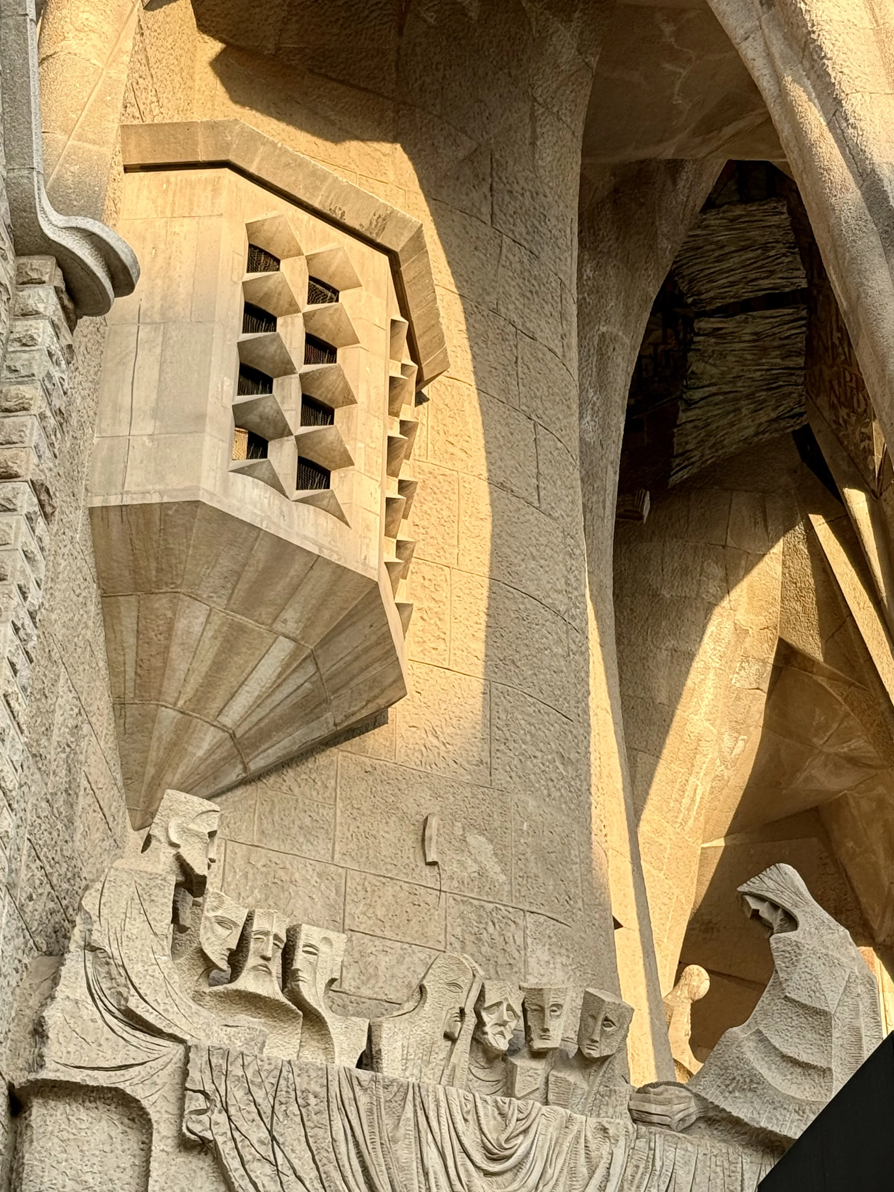 Sagrada Família Passion Facade Barcelona
